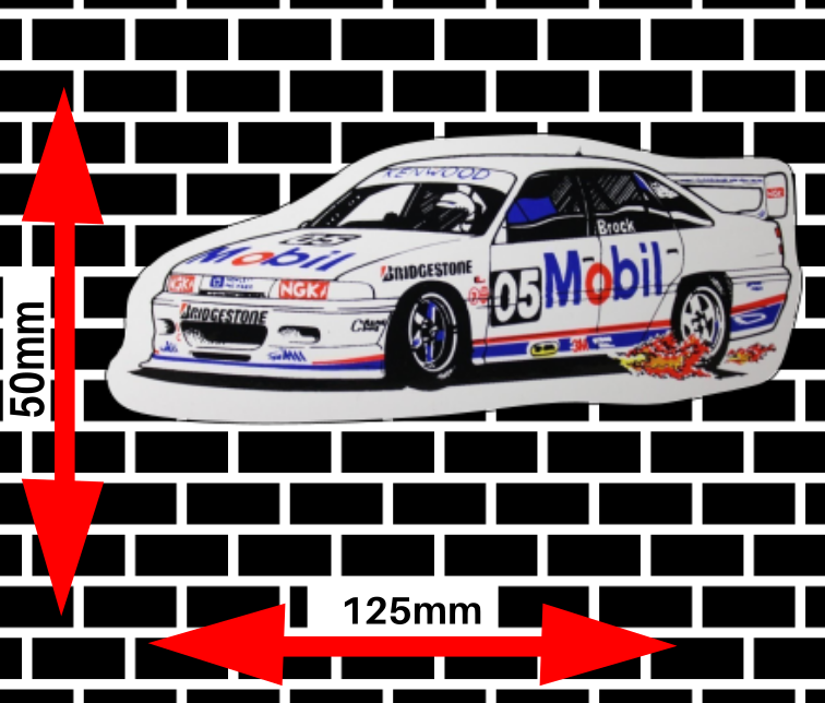 Brock Commodore vintage/retro Sticker