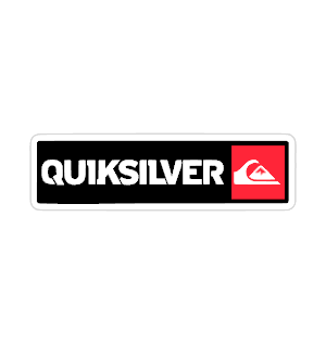 quicksilver  Vinyl Sticker