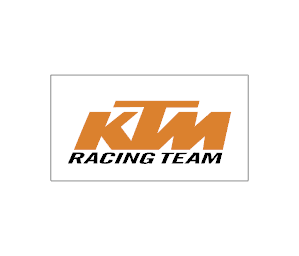 KTM Racing Team design printed sticker