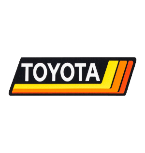 toyota retro Sticker