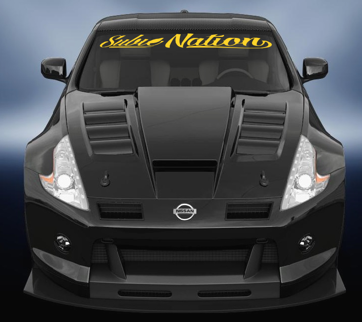 Subie Nation 1 Windscreen vinyl Banner