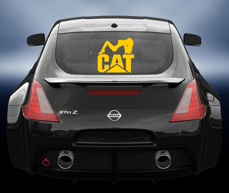 Cat girl 1 vinyl 4wd sticker/decal