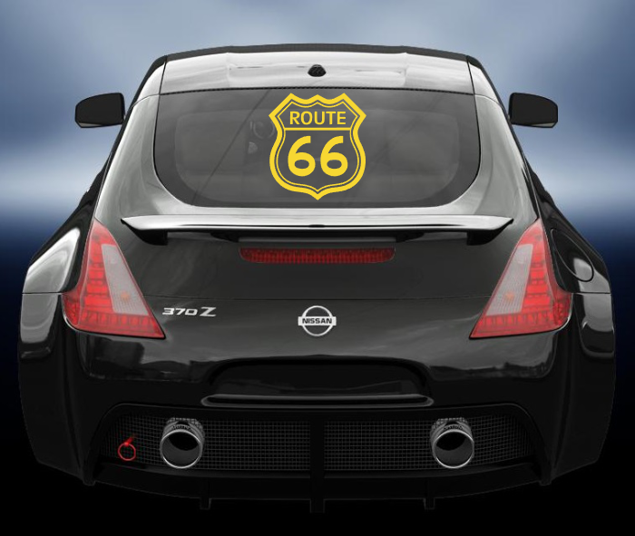 Route 66 Vinyl Decal/sticker