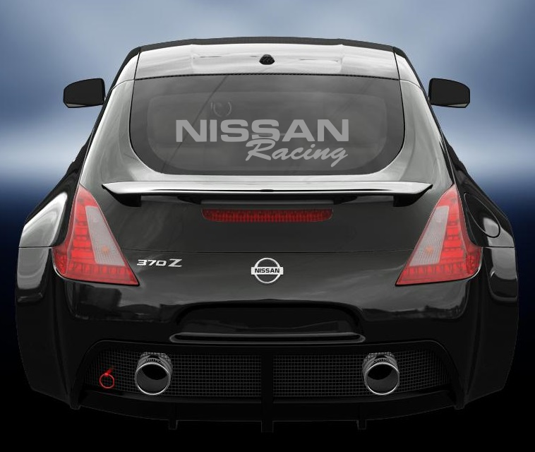 Nissan Racing vinyl sticker