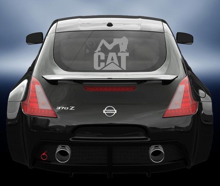 Cat girl 1 vinyl 4wd sticker/decal