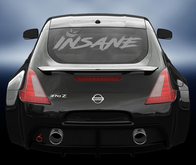 Insane car banner/decal
