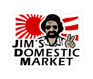 JIMS domestic market Vinyl Sticker