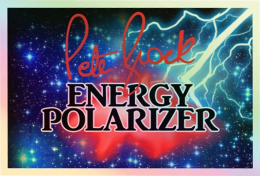 peter brock energy polariser sticker