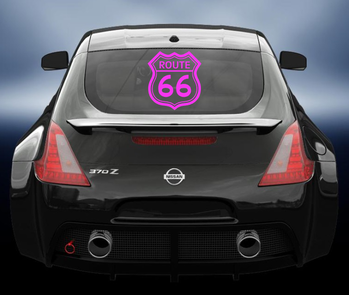Route 66 Vinyl Decal/sticker