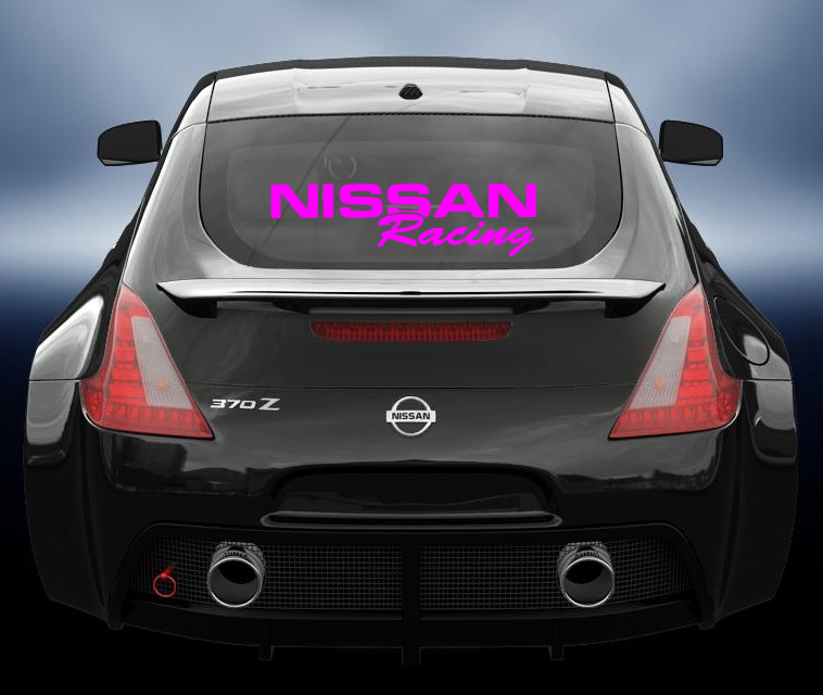 Nissan Racing vinyl sticker