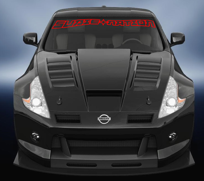 Subie Nation Windscreen vinyl Banner
