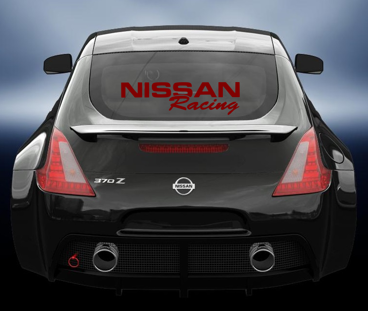 Nissan Racing vinyl sticker