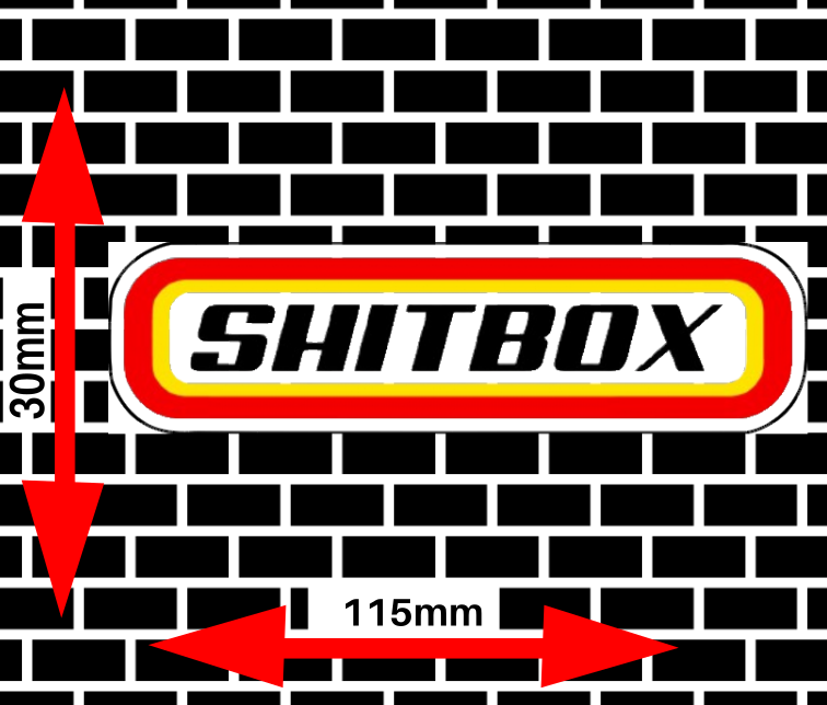 Shitbox Sticker Design 2