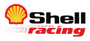 Shell Racing retro/vintage printed sticker
