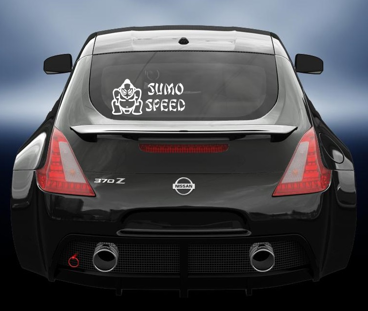 Sumo speed JDM style car decal
