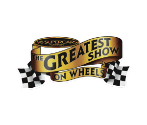 V8 supercars greatest show on wheels retro sticker