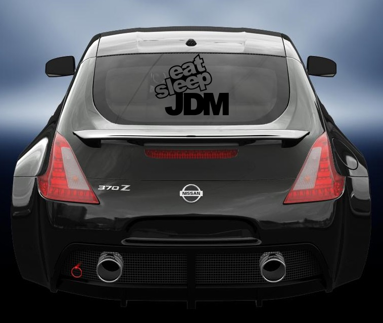 Eat Sleep JDM vinyl sticker