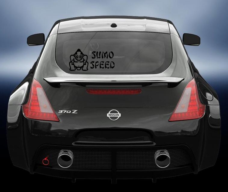 Sumo speed JDM style car decal