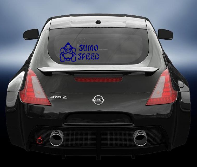 Sumo speed JDM style car decal