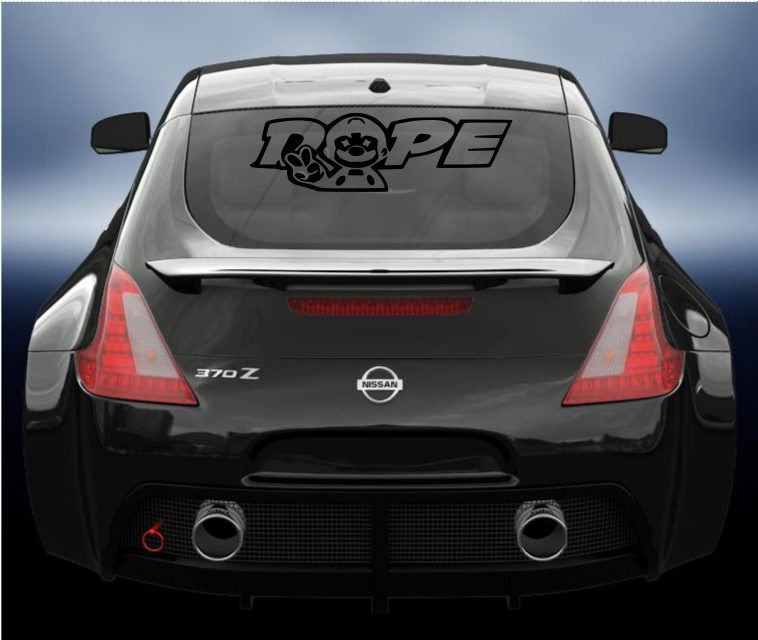 Dope vinyl decal, sticker