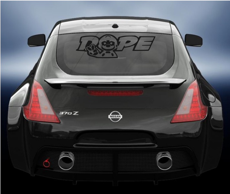 Dope vinyl decal, sticker