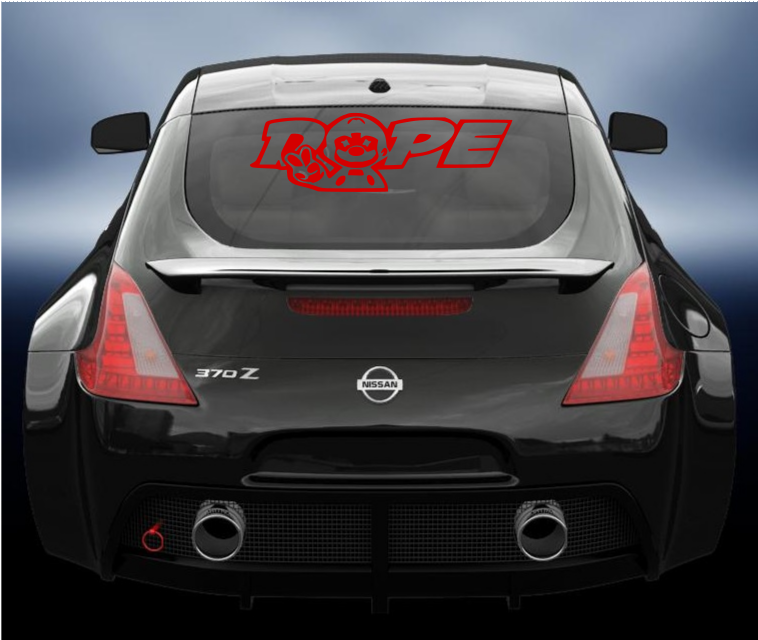 Dope vinyl decal, sticker