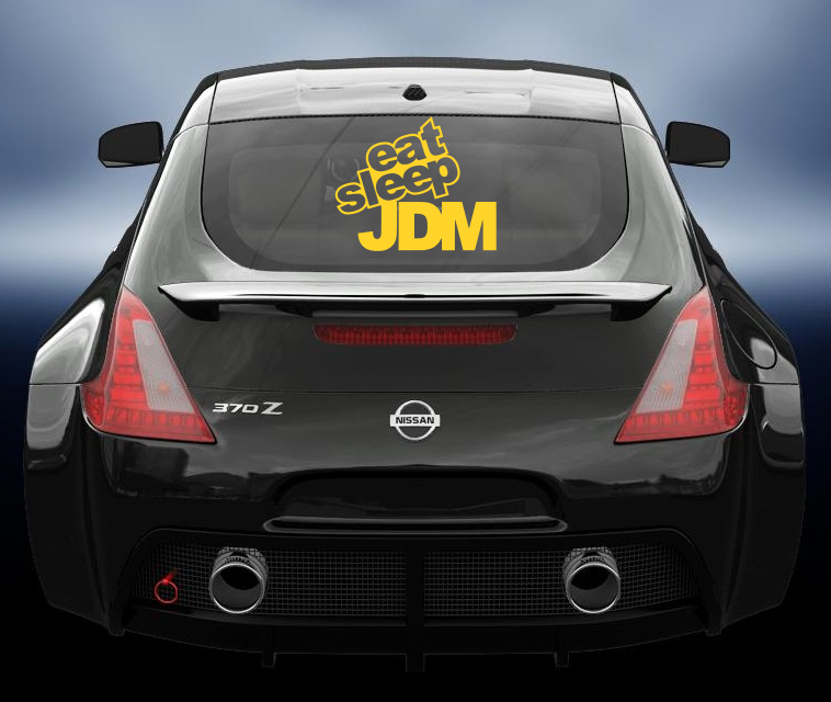 Eat Sleep JDM vinyl sticker