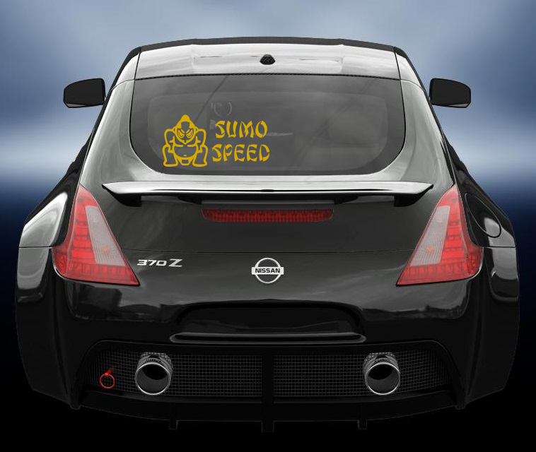 Sumo speed JDM style car decal