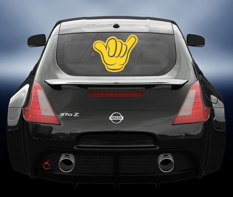 JDM Style hand vinyl sticker