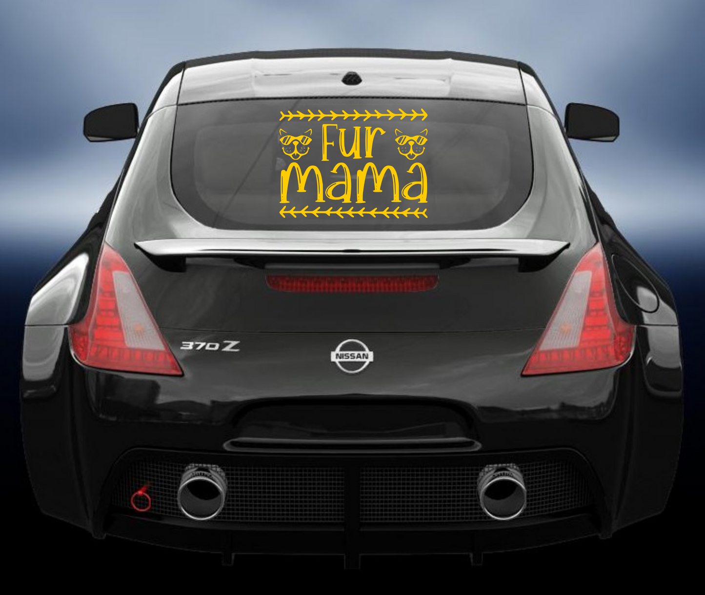 Fur mama vinyl Decal