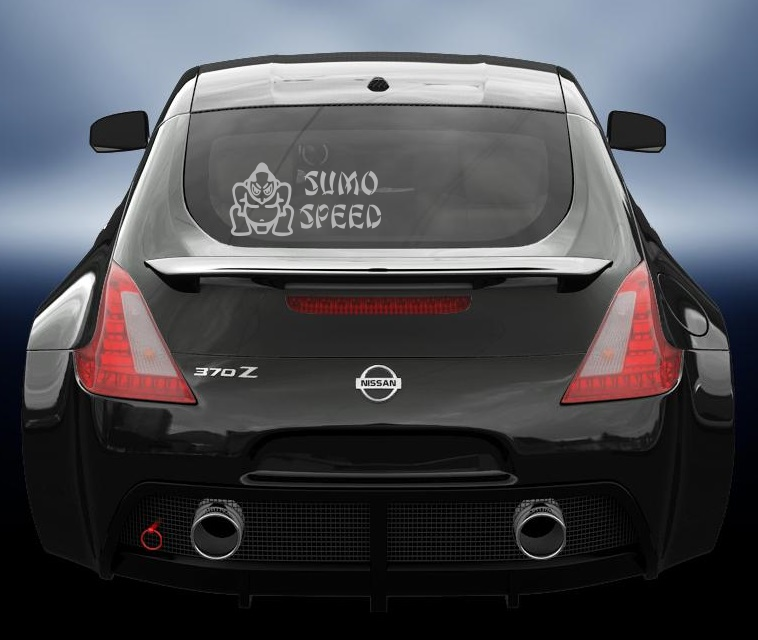 Sumo speed JDM style car decal