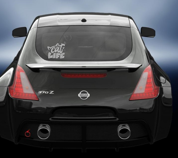 Cat Life vinyl Decal