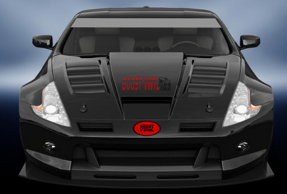 solid colour windscreen banner