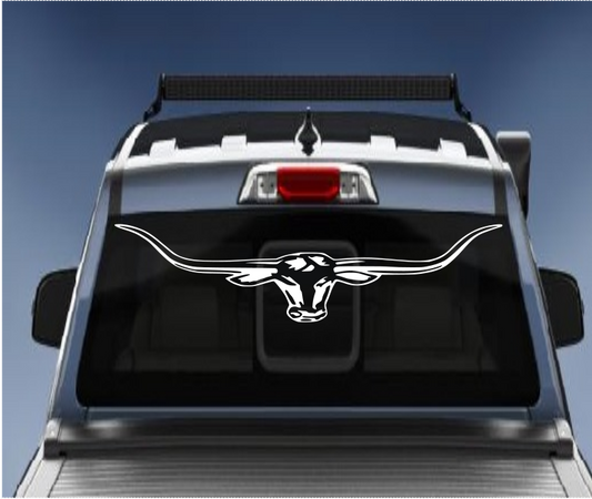 Longhorn vinyl sticker/decal