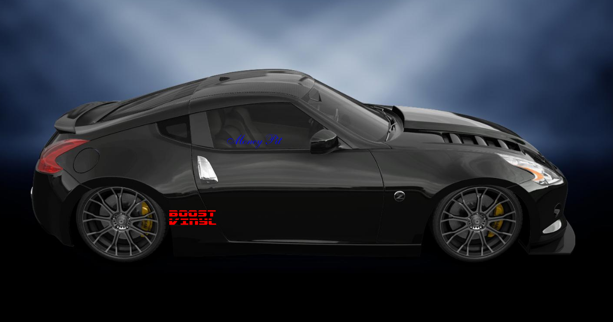 Money pit vinyl decal