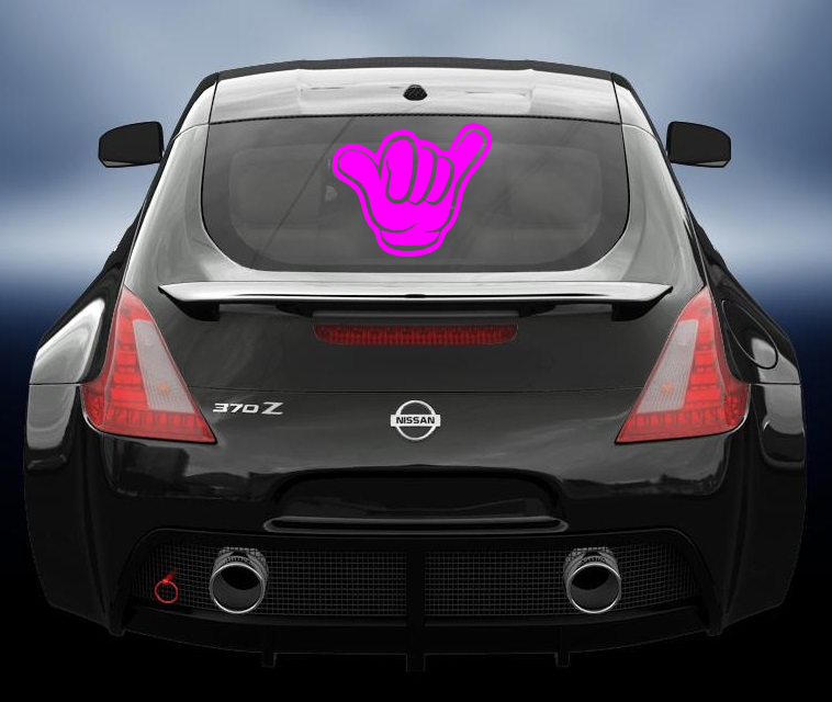 JDM Style hand vinyl sticker