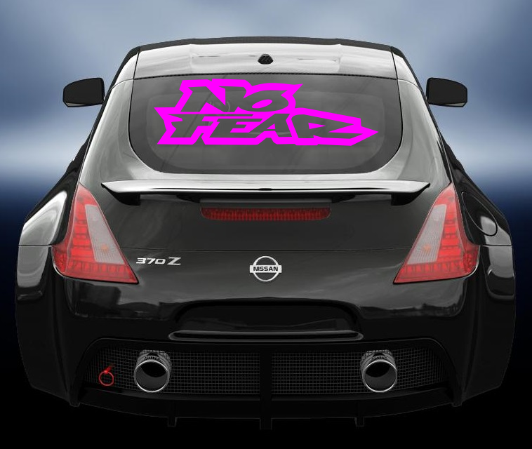 No Fear vinyl sticker