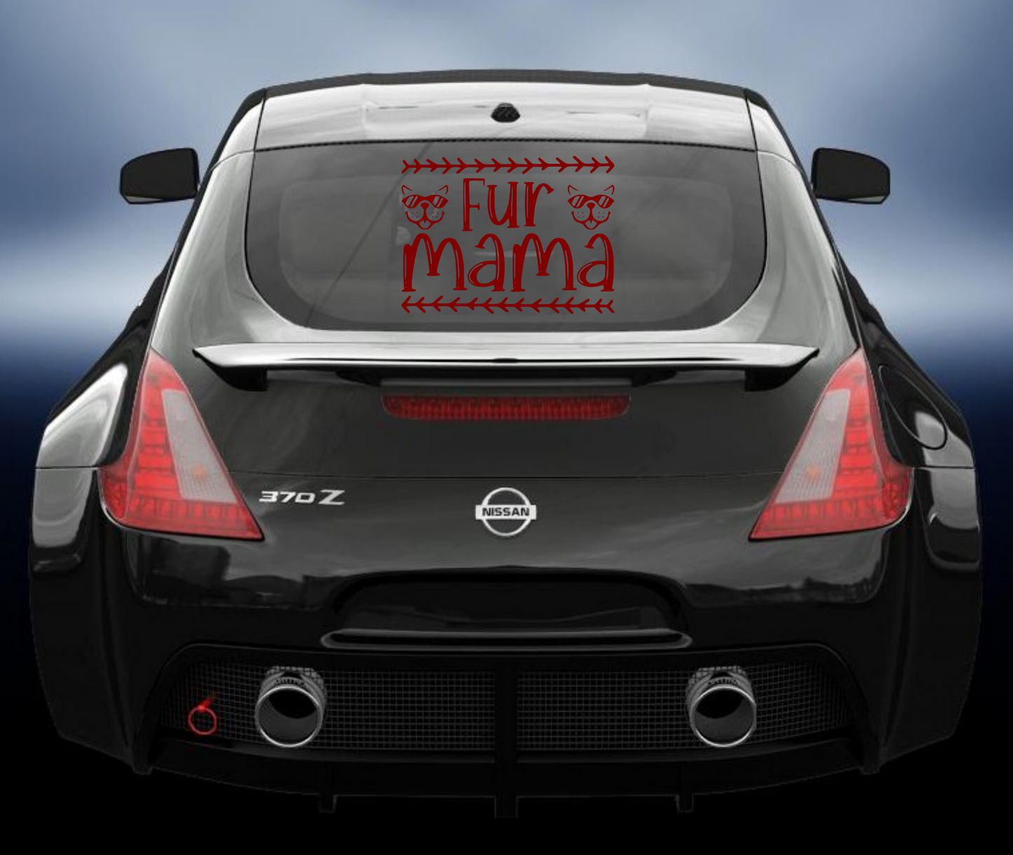 Fur mama vinyl Decal