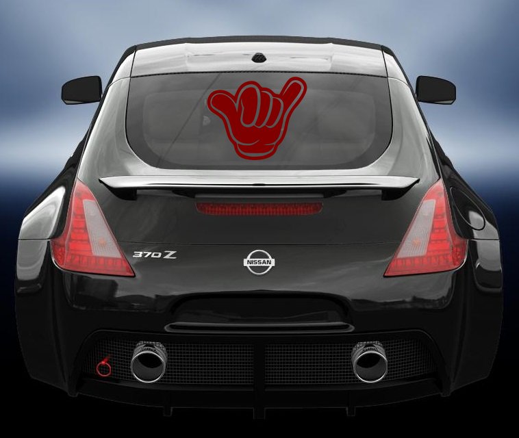 JDM Style hand vinyl sticker